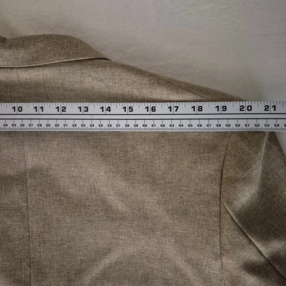 Vintage‎ Levis Action Suit Mens 44S Tan Sta-Prest 2 Piece Blazer Pants Set